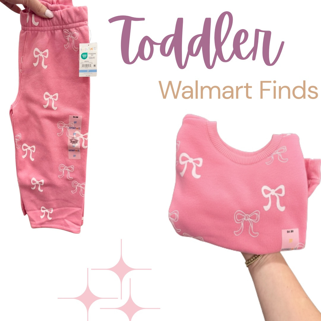 Pink + playful 🎀 These Walmart toddler finds are too cute to pass up! Perfect for cozy fall days. #LTKKids #WalmartFinds #ToddlerStyle

#LTKSeasonal #LTKSaleAlert #LTKKids