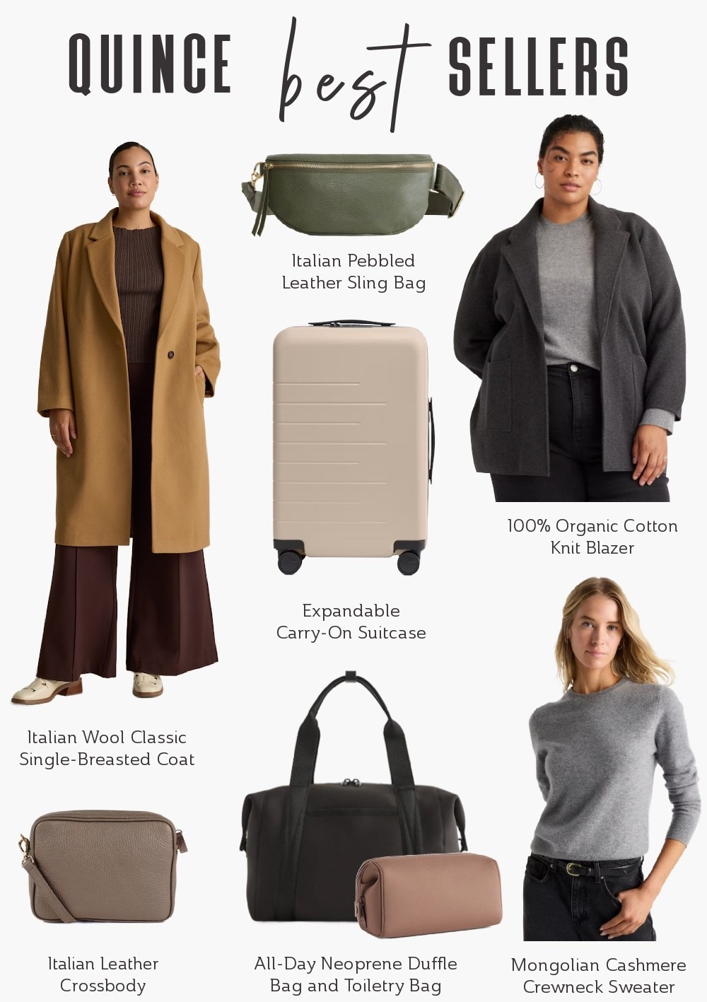 Quince continues to be a standout favorite in the TFG community—and for good reason. 💫 They’ve officially earned our No. 1 Brand of the Year spot by delivering high-quality, travel-ready staples at prices that feel almost too good to be true. 😍
With so many reader-loved finds, these are the must-haves our community recommends again and again.