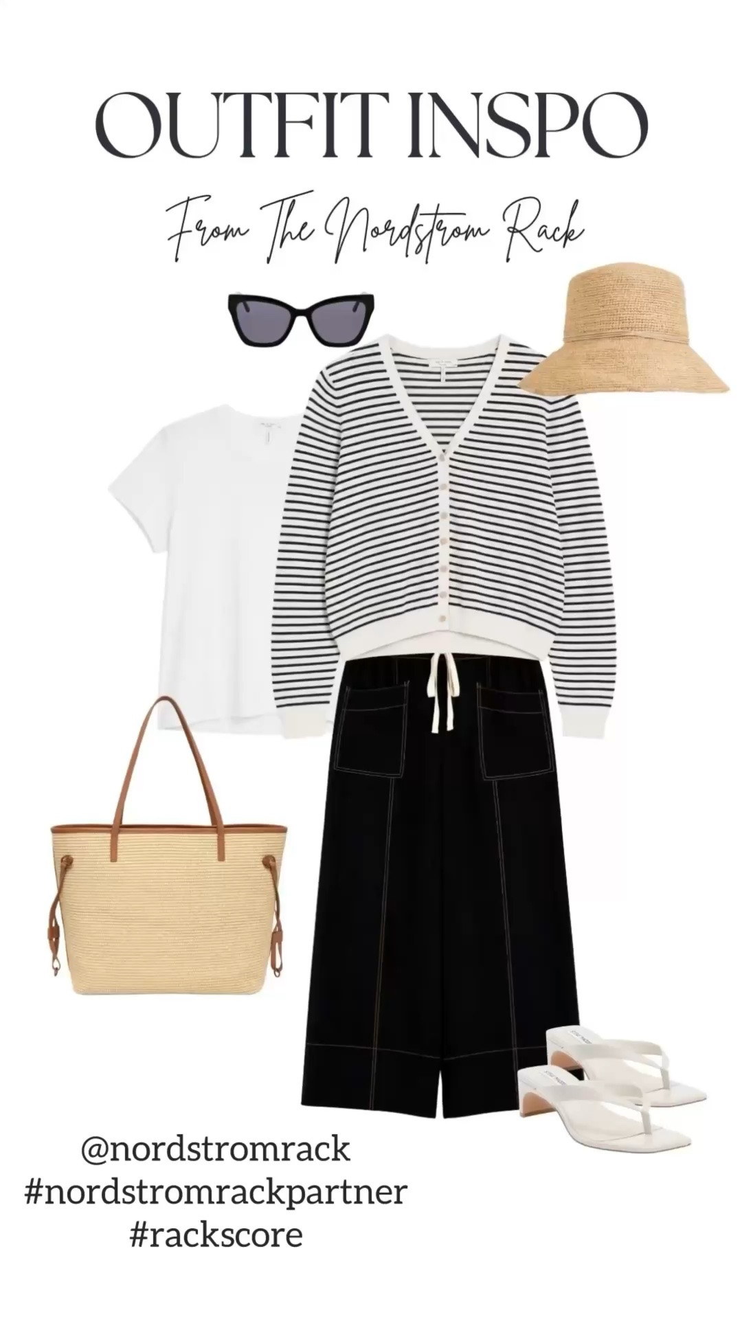 Tie pants are trending! 
This is a cute outfit to wear from late spring into summer. 
You can wear it to lunch with girlfriends or a wine tasting. Switch the shoes for flip-flops and wear them on vacation. 

All items are from the Nordstrom Rack!  

@nordstromrack
#nordstromrackpartner
#rackscores

#LTKootd #LTKSeasonal #LTKOver40