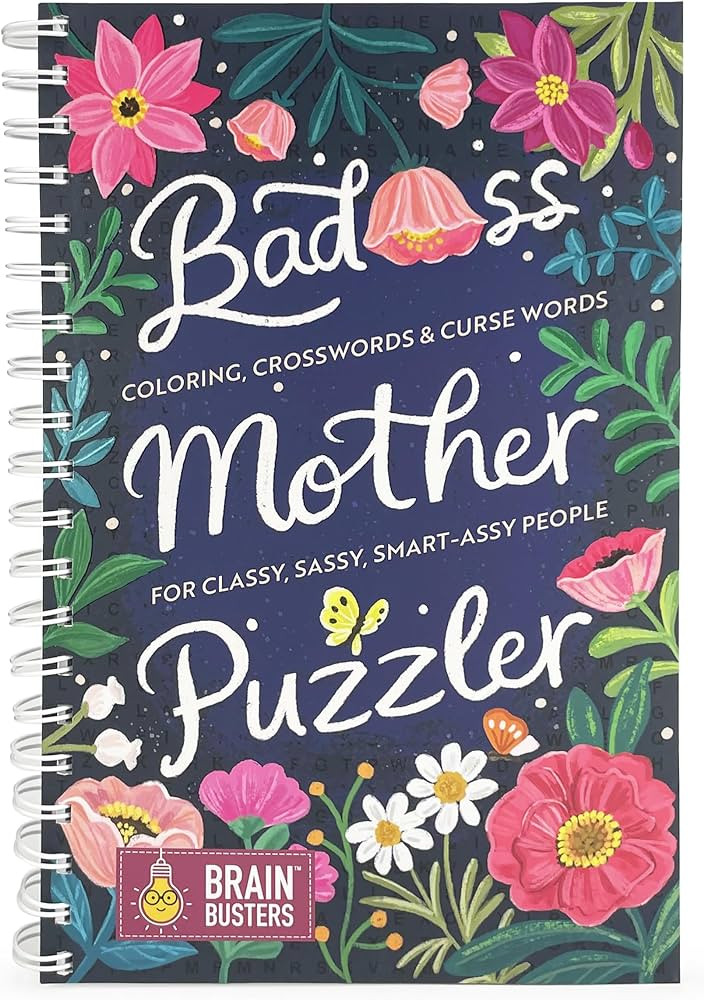 Bad*ss Mother Puzzler Mixed Puzzles Book for Women: For Classy Sassy Smart*ssy People - More than... | Amazon (US)