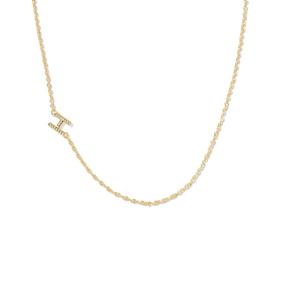 Kendra Scott 14K Gold Over Brass Mini Initial Pendant Necklace | Target