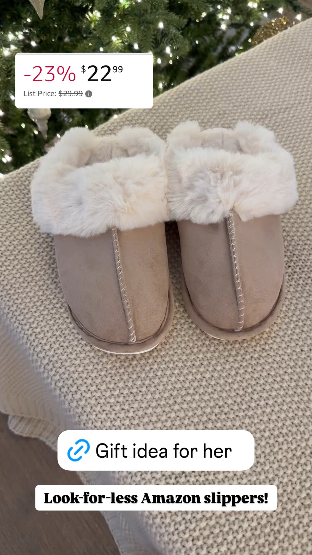 Gift idea for her. Amazon slippers. Gift ideas for mom. Gift ideas for mother-in-law. Gift ideas for best friend.

#LTKHoliday #LTKGiftGuide #LTKSeasonal