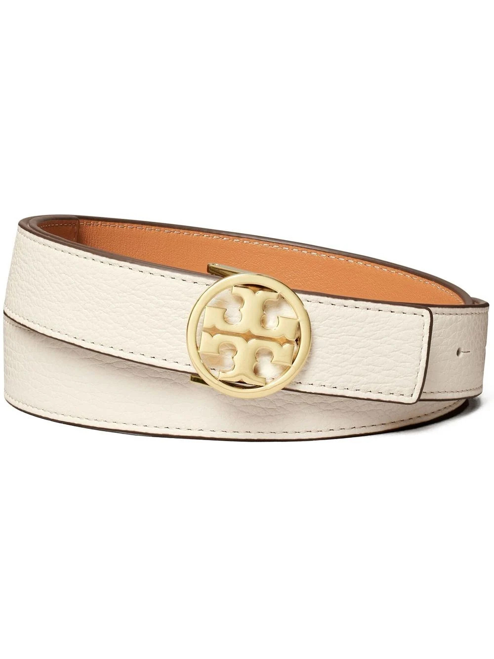 Tory Burch Miller reversible belt - White | Farfetch Global