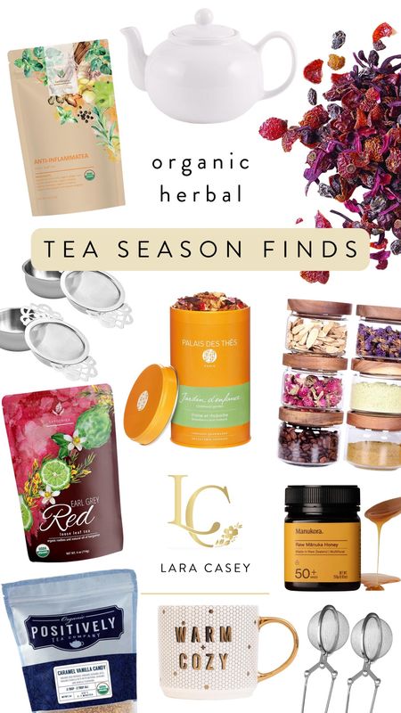 Organic and herbal tea season finds—enjoy!#LTKFind

#LTKhome #LTKSeasonal