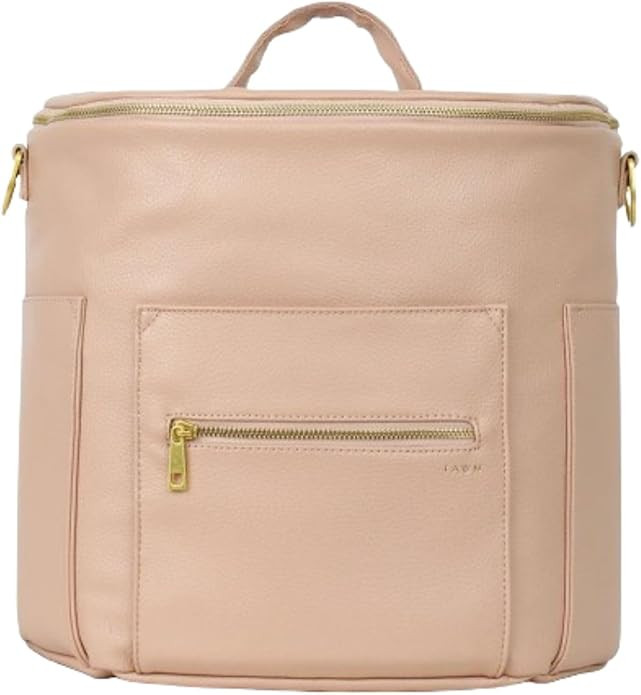 FAWN DESIGN The Original Diaper Bag, Faux Leather Diaper Bag Backpack, Vegan Leather, Large Capac... | Amazon (US)