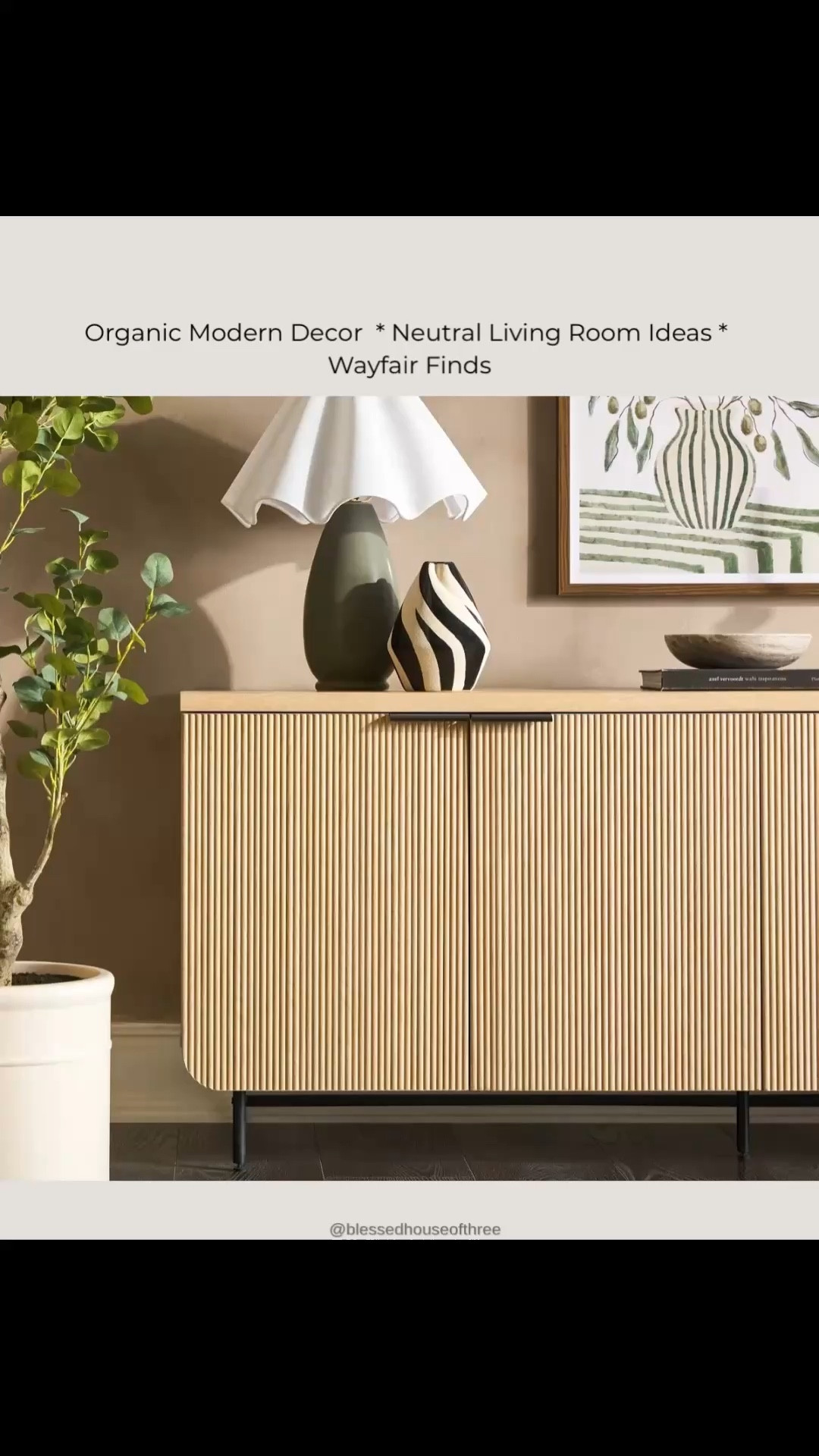 Creating a neutral home that feels designer doesn’t have to mean spending thousands. I rounded up some beautiful organic modern pieces from Wayfair that give your living room or entryway a high-end look for less. From the fluted wood console table to the modern bench and neutral textured decor, these pieces help create a warm, layered space that feels elevated but still affordable. If you love neutral living room ideas, organic modern decor, and designer inspired furniture finds, these @Wayfair pieces are such good staples to build a timeless home around. Saving this for later is a great way to remember these neutral Wayfair finds when decorating your living room or entryway

#LTKSaleAlert #LTKHome