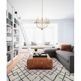 Greyson 8-light Chandelier - Matte Black | Bed Bath & Beyond