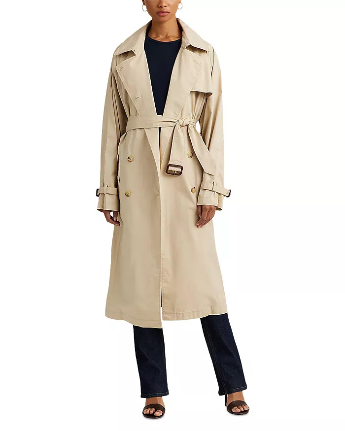 Belted Cotton Poplin Trench Coat | Bloomingdale's (US)
