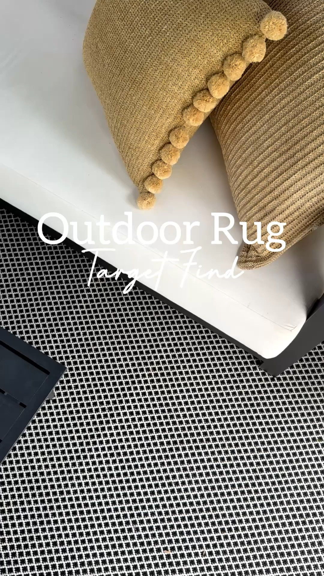 It was time for a new outdoor rug and I liked the simplicity of this one. Timeless and perfect for outdoor living @Target

#LTKstorytime #LTKSeasonal #LTKHome