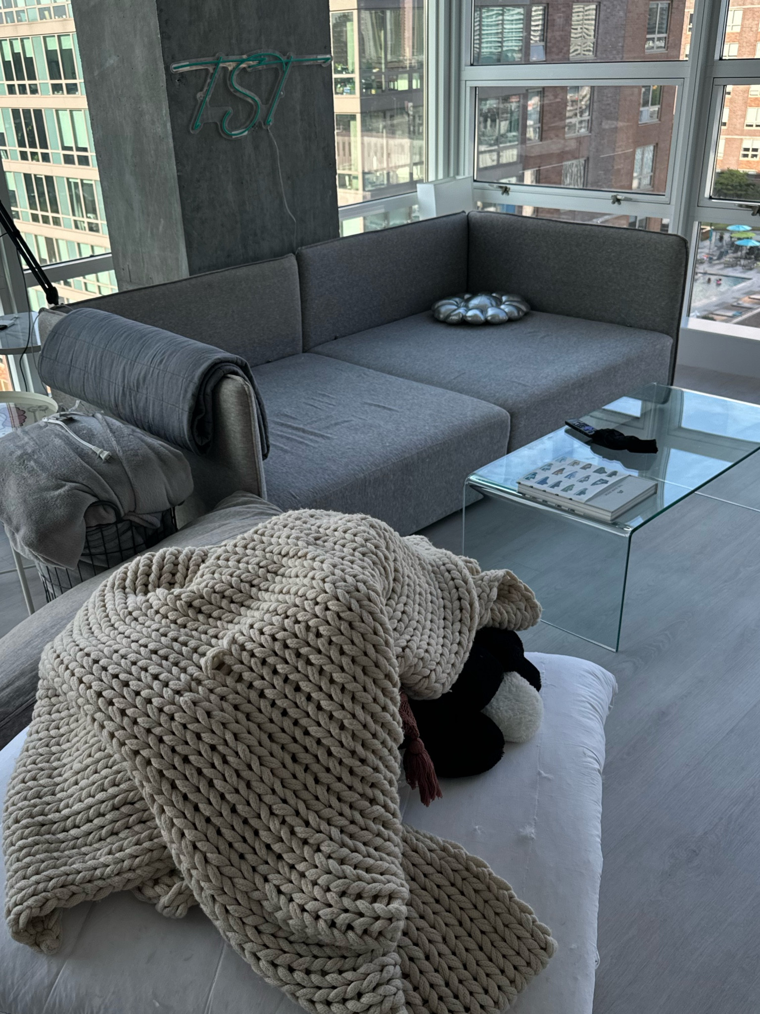 Sunday reset - this is my favorite couch of all time!!!!! Can buy each module individually… so one I get a bigger place I’ll add more modules … 

#LTKHome