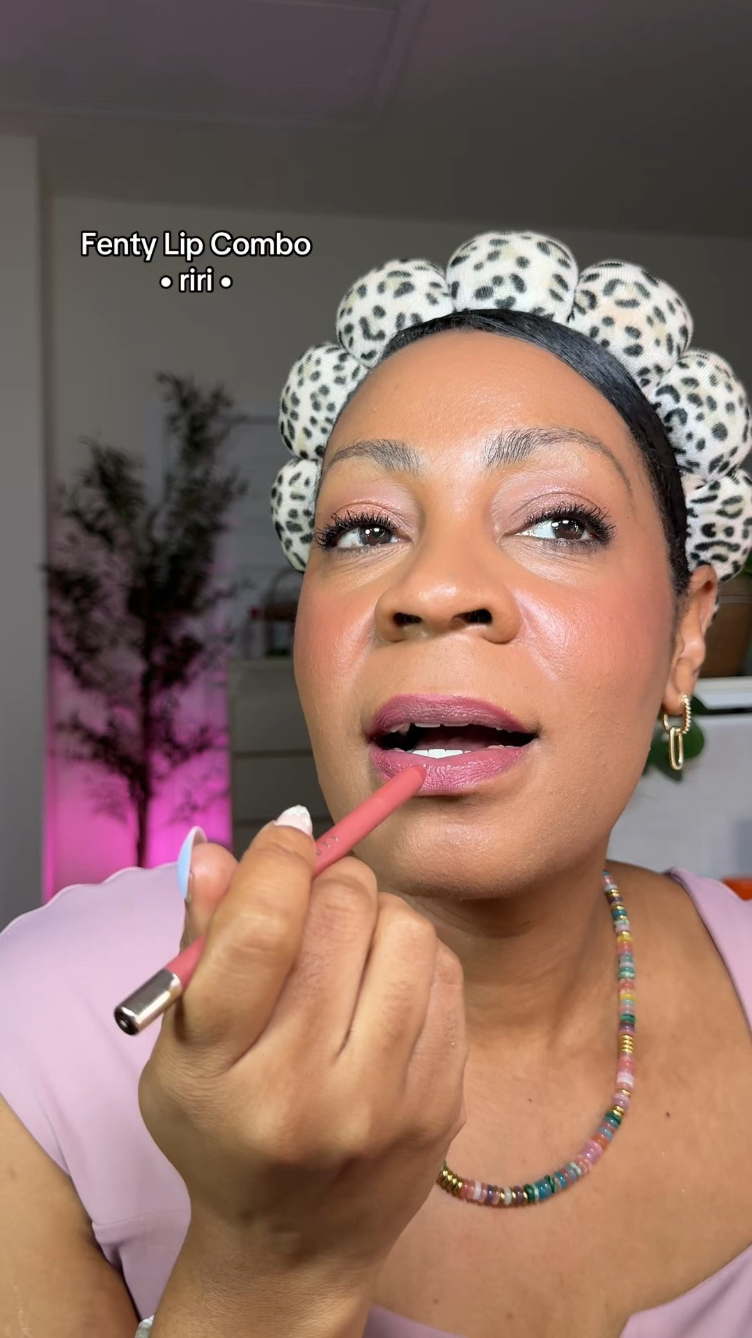 Fenty gloss bomb duo in riri 

#lipcombo

#LTKBeauty #LTKgrwm