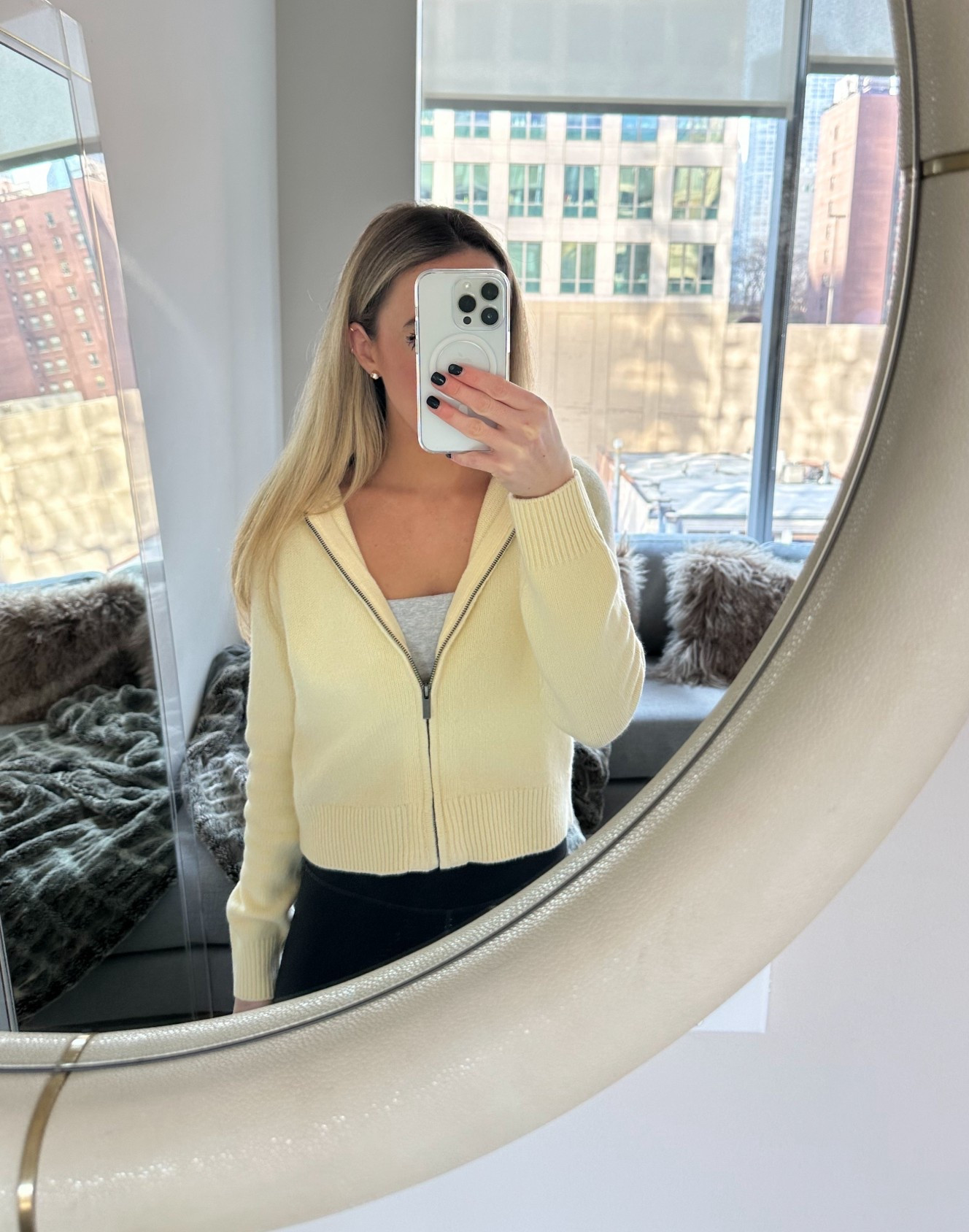 Chicago: Daily Outfit- weekend lounge look 
* love this zip up when traveling for added layers on flight 


ootd style fashion, travel outfit, airport outfit, butter yellow, gap, transitional outfit, layering look, 

#LTKootd #LTKHome #LTKU