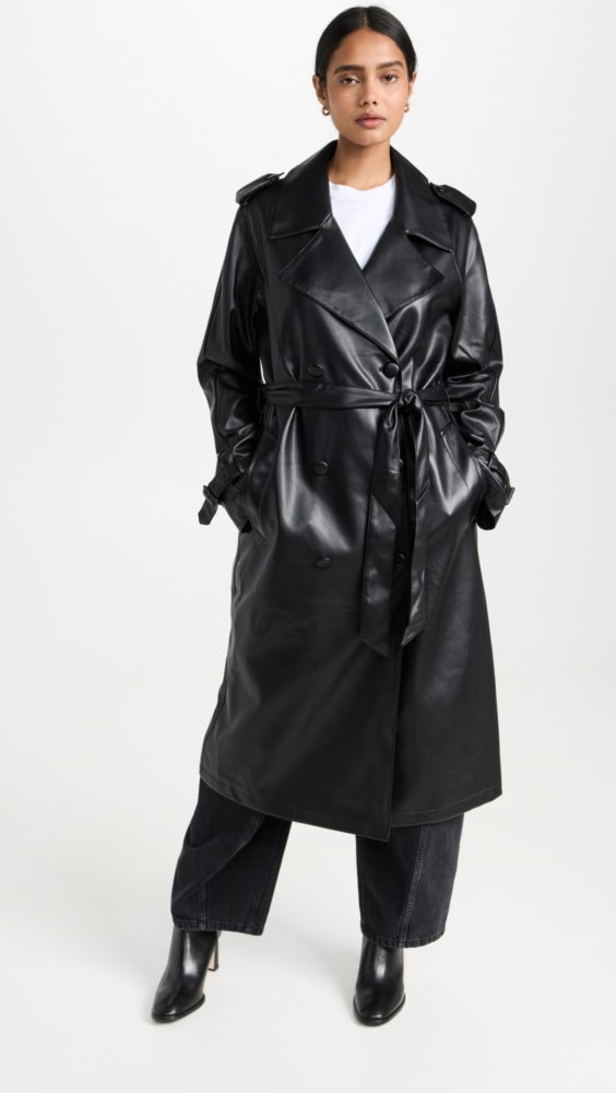 Good American Chino Trench Coat | Shopbop | Shopbop
