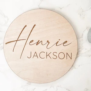 Baby Name Announcement Birth Announcement Sign Baby Name | Etsy | Etsy (US)