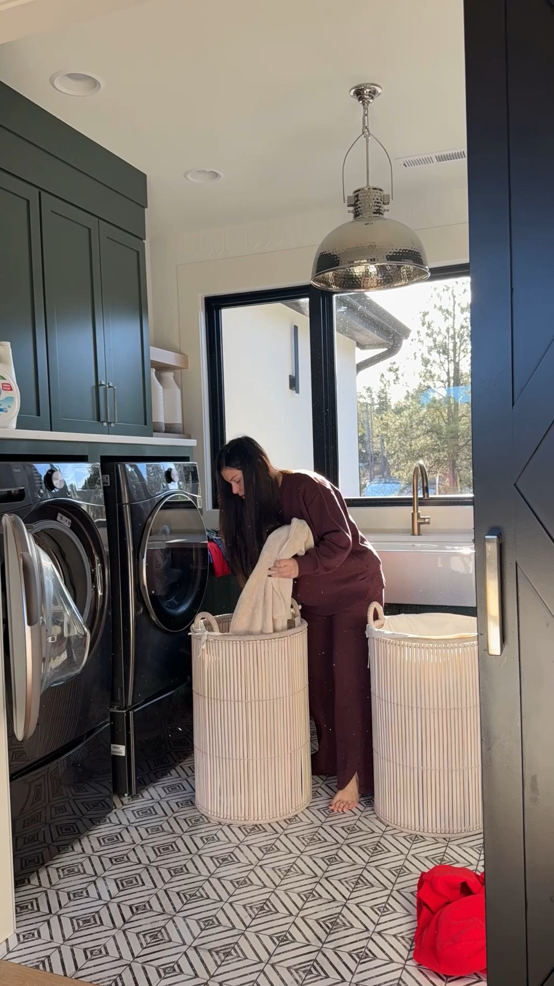 Linking lighting and hardware for the laundry room. This tile is so fun too!

#LTKHome