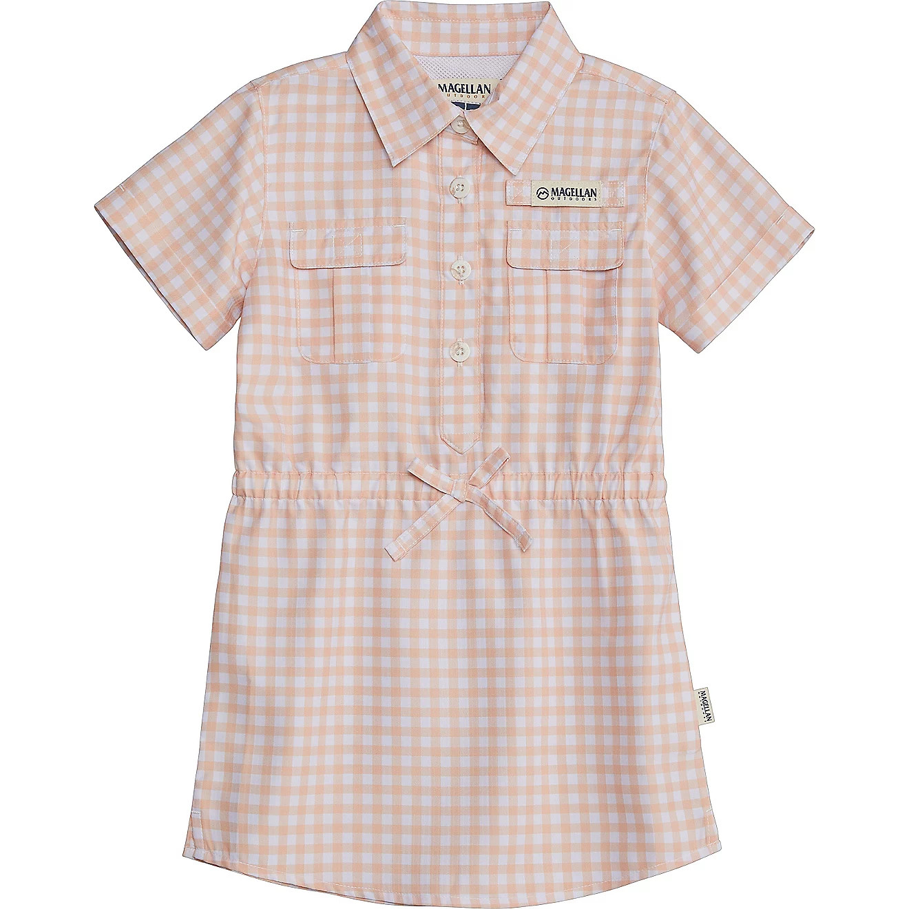 Magellan Outdoors Toddler Girls' Southern Summer Fishing Shirt Dress | Academy | Academy Sports + Outdoors