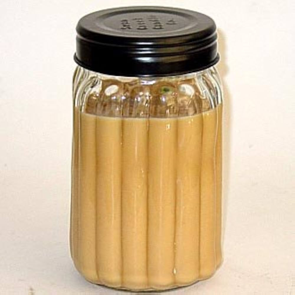 Swan Creek 100% American Soybean 24 Oz. Homespun Jar Candle - Hazelnut | Amazon (US)
