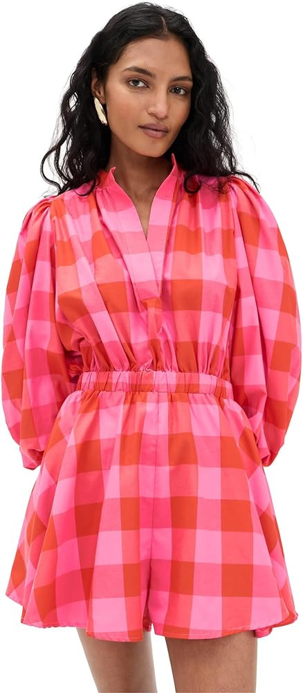 SUNDRESS Women's Inacia Romper | Amazon (US)