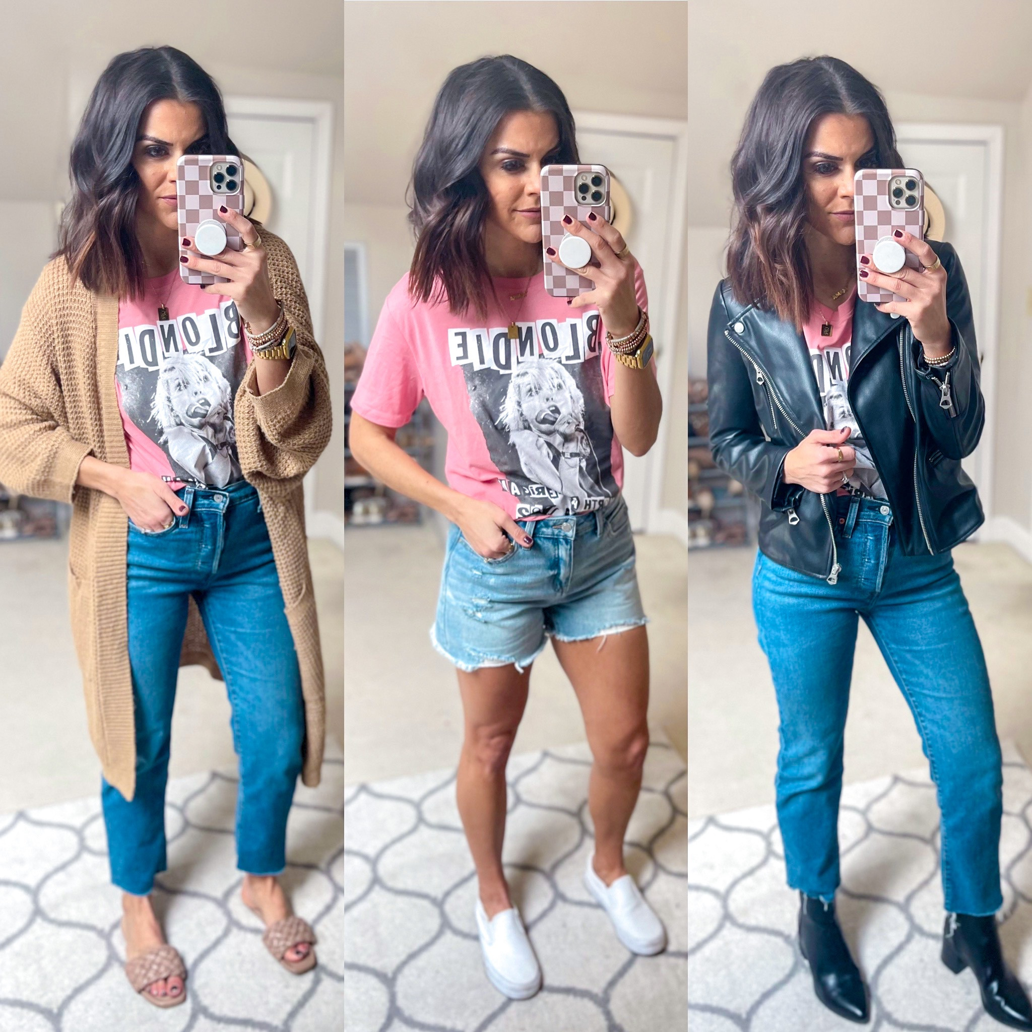 Styling this $10 Walmart graphic tee! Wearing size small 

#LTKstyletip #LTKunder50 #LTKSeasonal