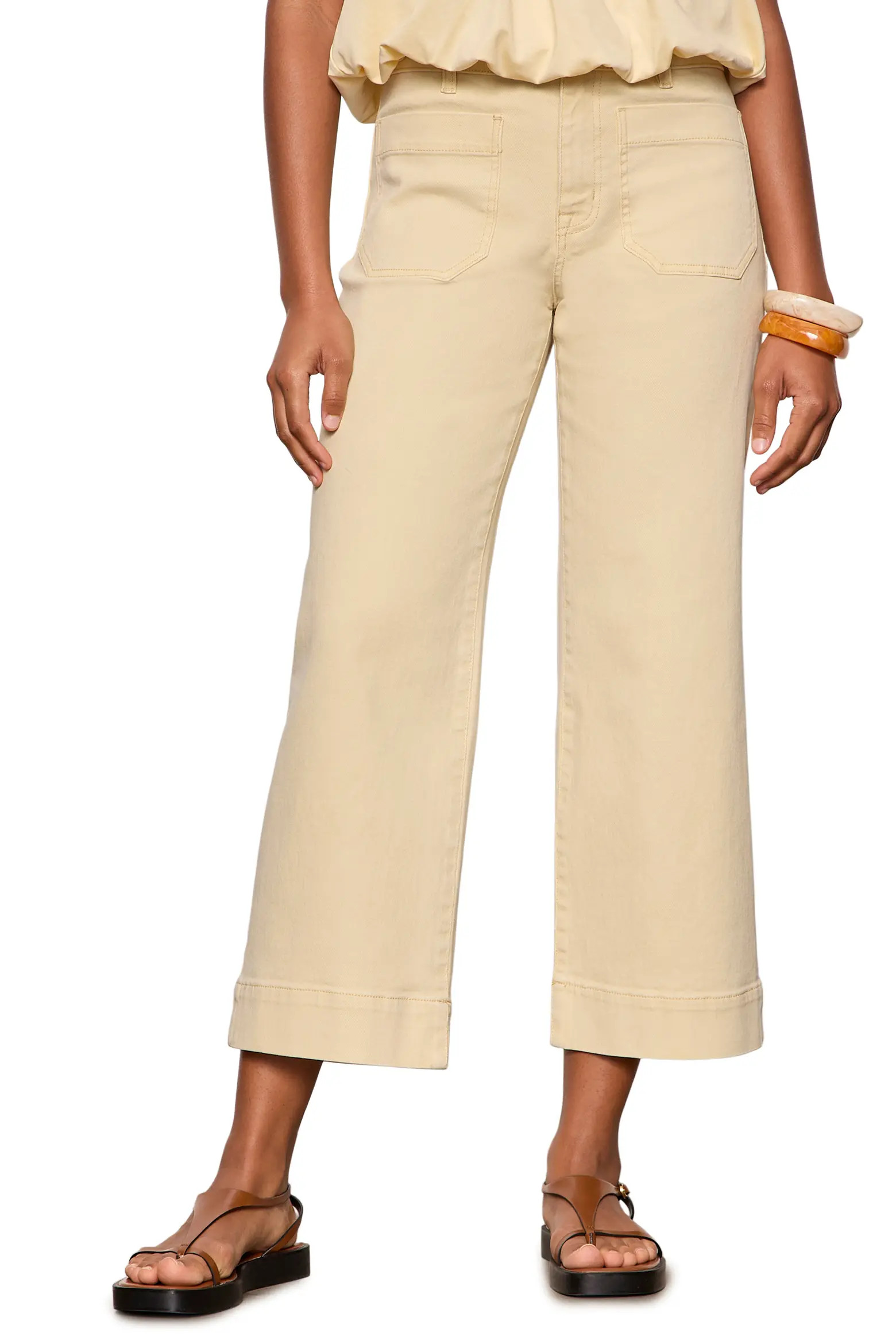 The Marine Crop Denim Pants (Women) | Nordstrom | Nordstrom