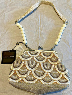 Viral Beaded Bag, America & Beyond Shoulder Bag | eBay | eBay US