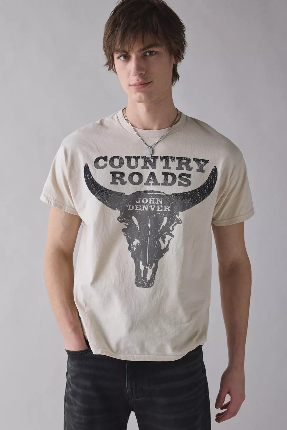 John Denver Country Roads Graphic Tee | Urban Outfitters (US and RoW)