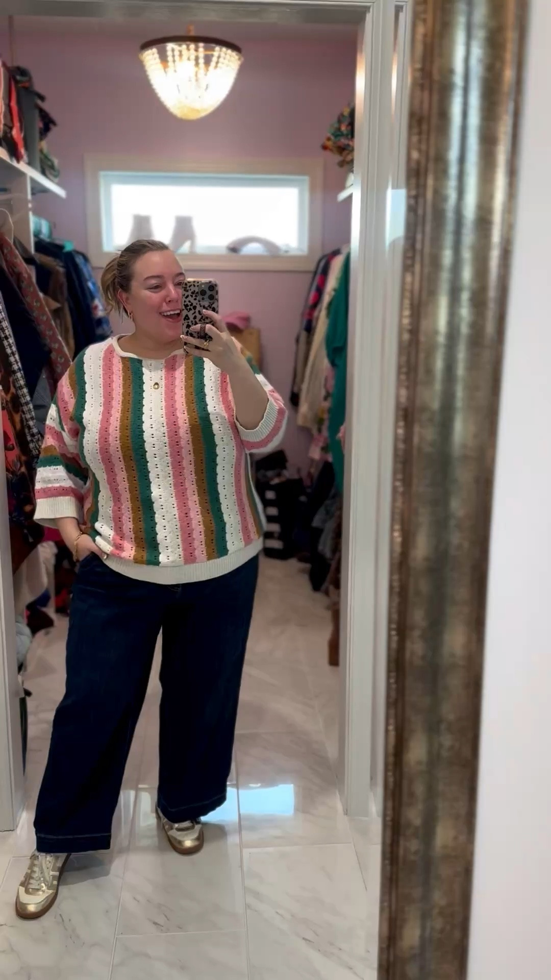 Happy happy Friday!! We made it 🎉 I’ve been loving this new colorful lightweight sweater from Lane Bryant. Their site is BOGO 50% off right now too! 🌸

#LTKPlusSize #LTKootd #LTKSaleAlert