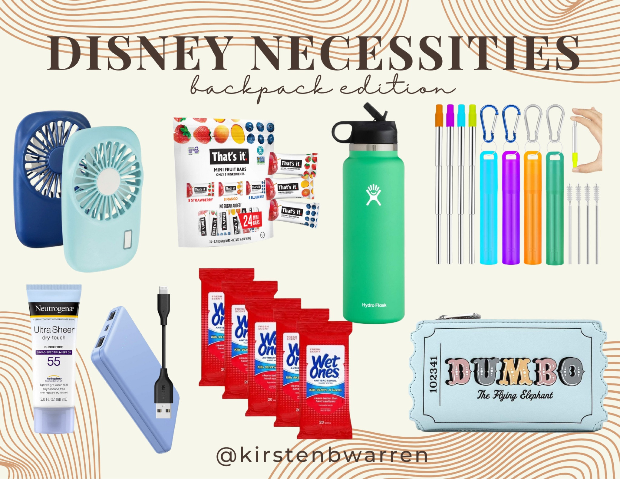 I bought these a year ago and still use them every trip! We’ve been 6 times since November and these all get used daily in the parks!! The wallet is a cute added bonus 🥰

#disney #waltdisneyworld #disneyworld #disneymusthaves #disneyland 

#LTKfitness #LTKfamily #LTKitbag