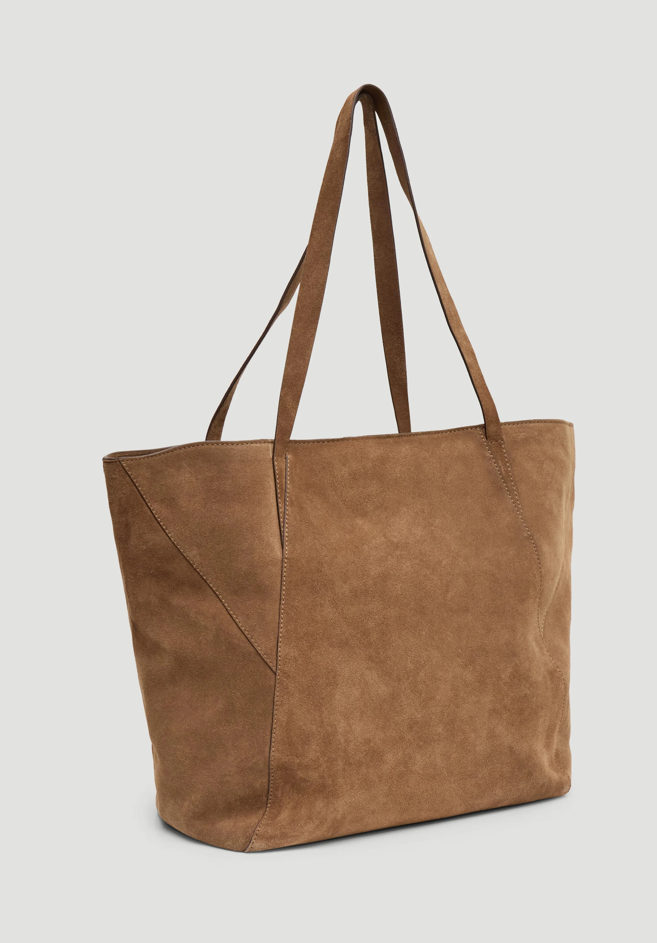 Saffie Suede Panel Tote Bag | Hush UK