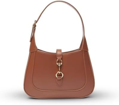 Shoulder Bag for Women - Small Shoulder Purses - Top Handle Structured Handbags - Adjustable Stra... | Amazon (US)