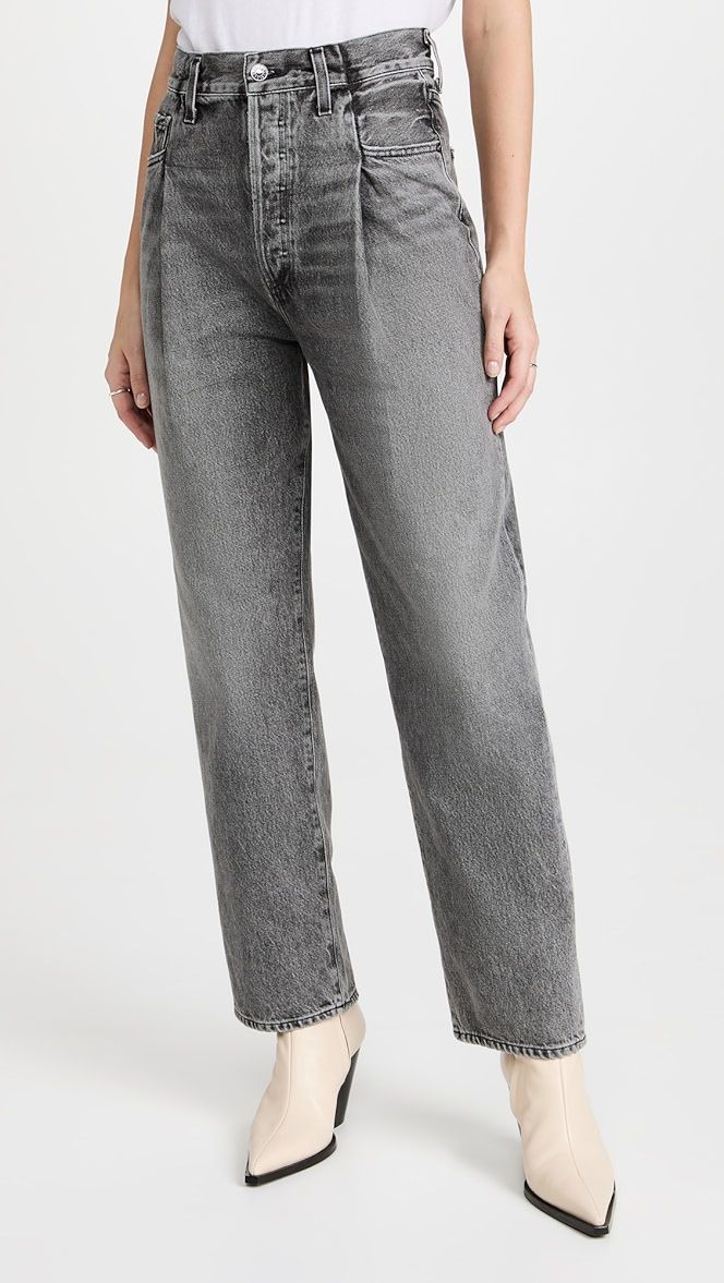 High Rise Tapered Jeans | Shopbop