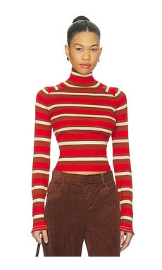 x REVOLVE Breeze Striped Turtleneck Sweater
                    
                    Free People | Revolve Clothing (Global)