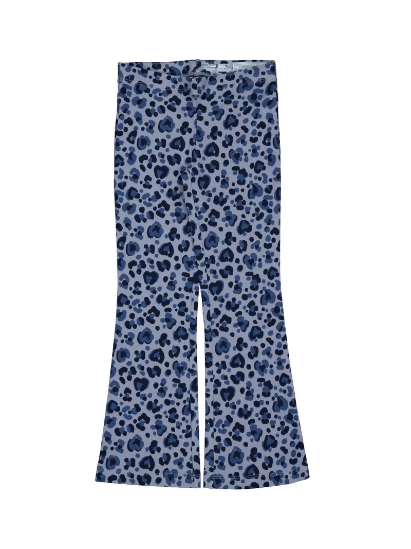 Wonder Nation Girls Kid Tough Flare Leggings, Sizes 4-18 & Plus | Walmart (US)