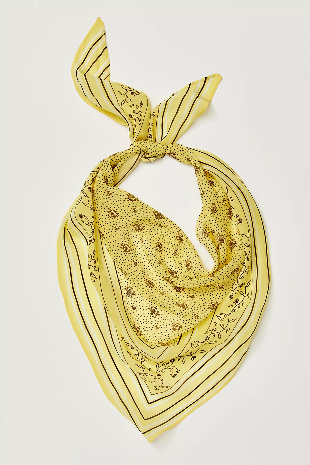 Essential Silky Triangle Bandana | Free People (UK)