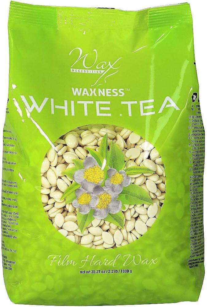 Waxness Wax Necessities Film Hard Wax Beads White Tea Cream 2.2 Pound | Amazon (US)