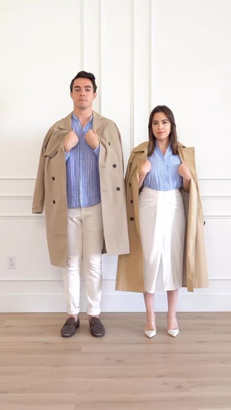 Match trench coats with your partner! Pairs well with most spring outfits!

#ootd #coupleoutfit #springclothes #petitefashion #mensfashion

#LTKfamily #LTKSeasonal #LTKstyletip