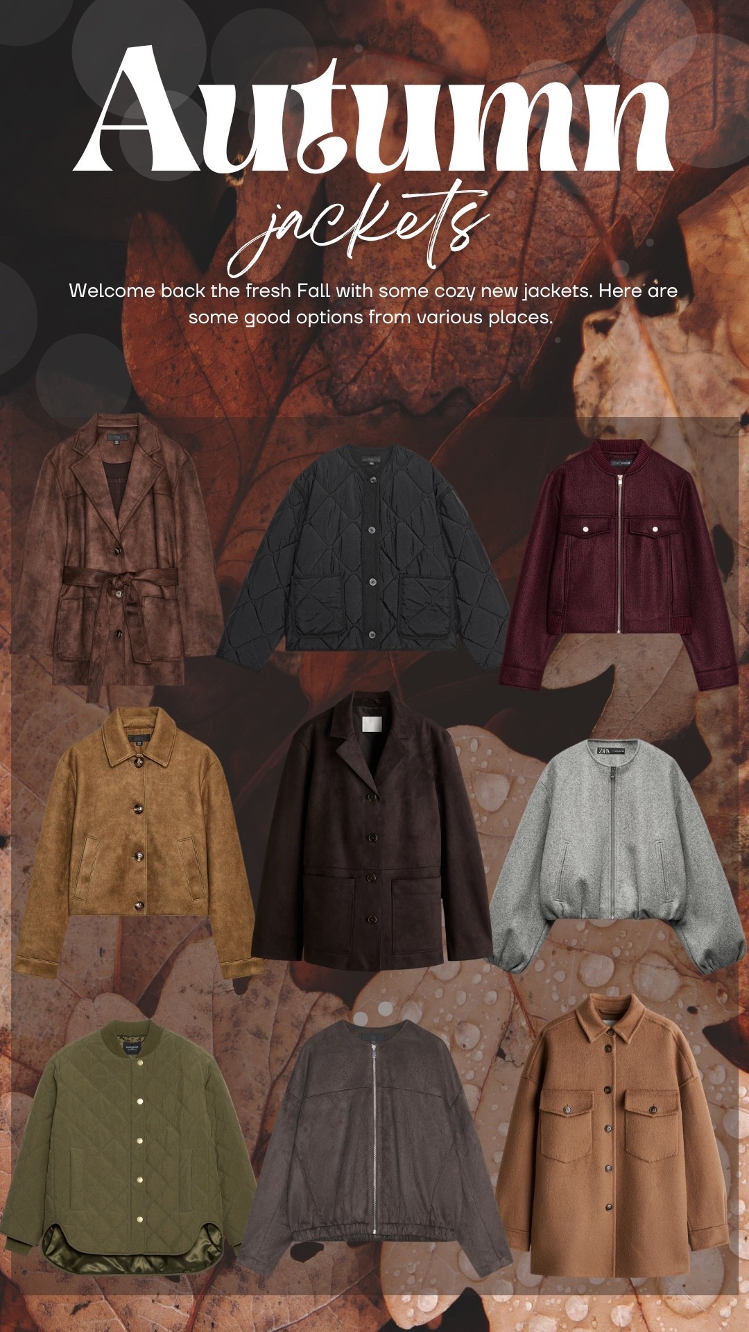 Jackets 🍂

#LTKSeasonal #LTKU