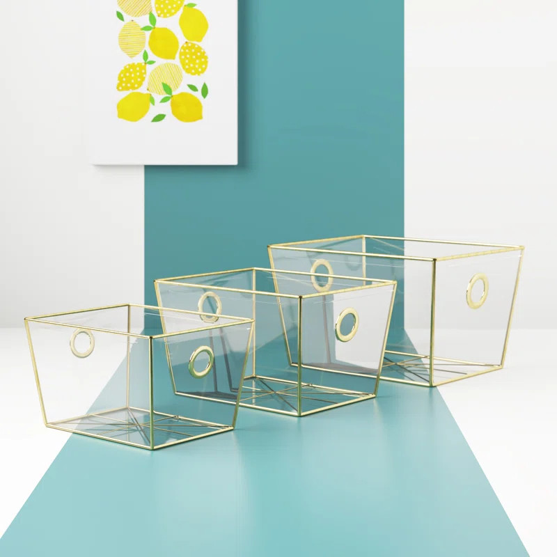 3 Piece Plastic Bin Set | Wayfair North America