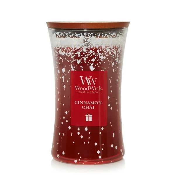 WoodWick Holiday Cinnamon Chai - Large Hourglass Candle - Walmart.com | Walmart (US)