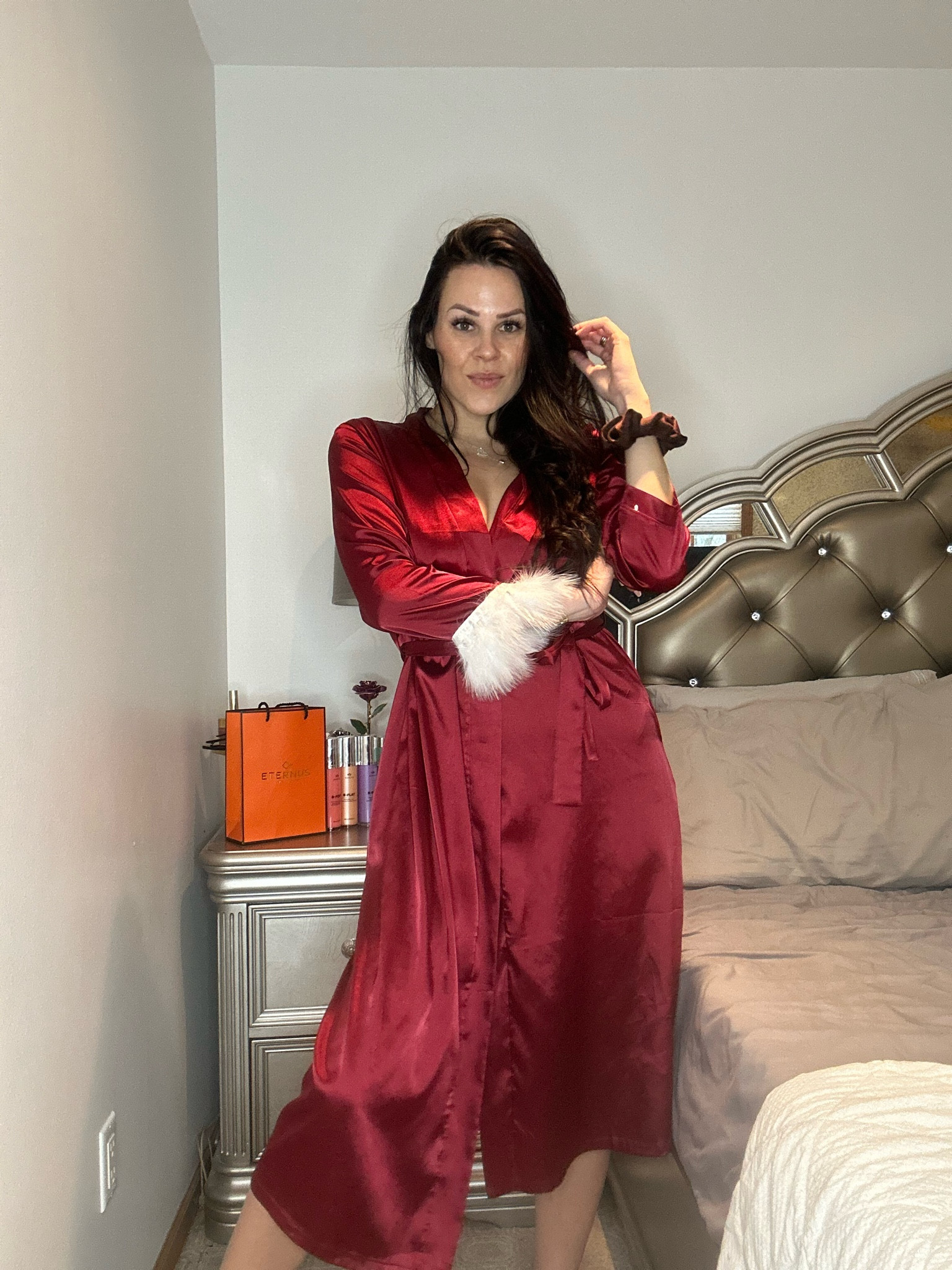 Ekouaer Silk Robes for Women Long Satin Bride Bridesmaid Wedding Party Robes Lightweight Sexy Sleepwear with Pockets
 


#LTKstyletip #LTKGiftGuide #LTKfindsunder50