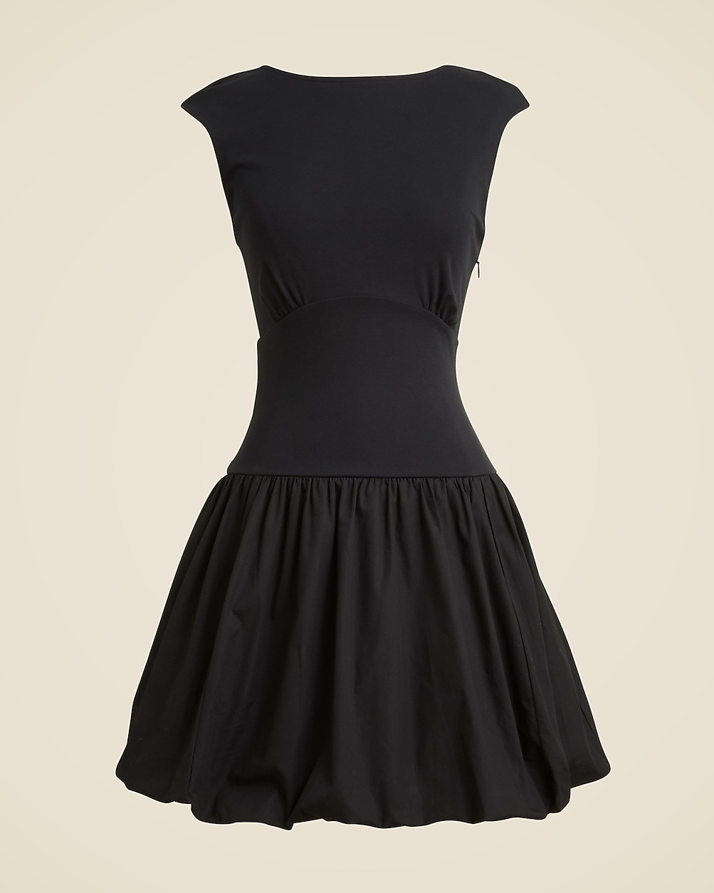 Bubble-hem mixy dress | J. Crew US
