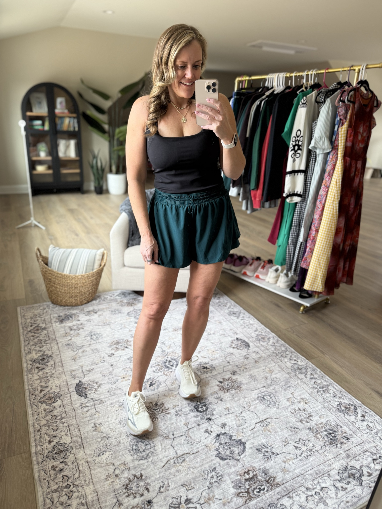 Walmart finds
Mom fashion
Walmart fashion 
Athletic dress
Sports mom
Shorts
Skort
Tank top 
Sneakers
Fits TTS, wearing medium 




#LTKMidsize #LTKOver40 #LTKootd