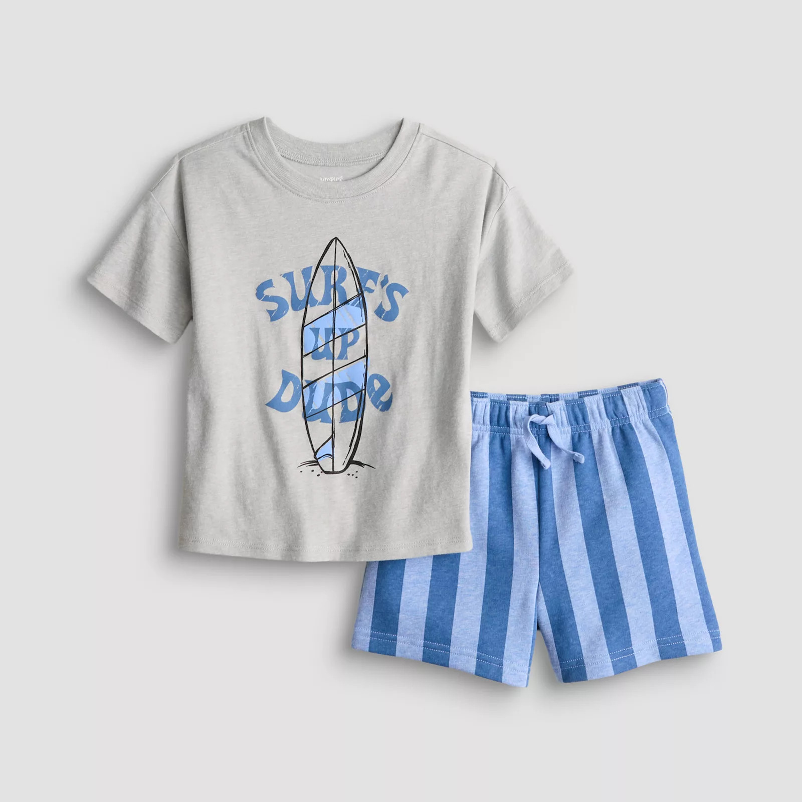 Baby & Toddler Boy Jumping Beans® Knit Relaxed Tee & Shorts Set | Kohl's