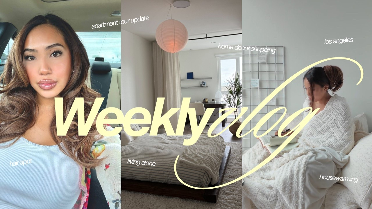 YT video: WEEKLY VLOG // Living As a Christian In LA, Finding New Community, Apartment Decor, My Housewarming

#LTKStyleTip #LTKBeauty #LTKHome