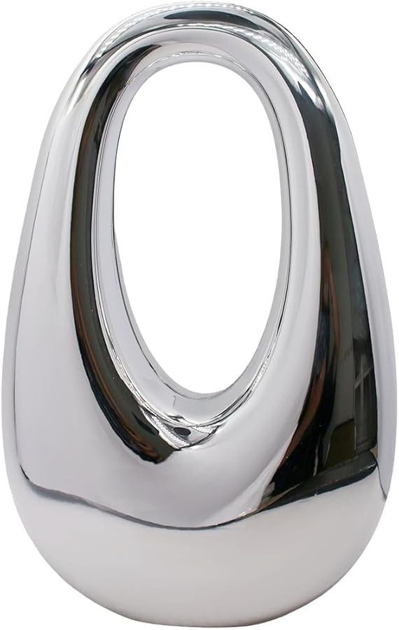 Women Acrylic Clutch Purse Egg Shape Evening Bag Metallic Top Handle Handbag Mirror Shoulder Bag ... | Amazon (US)