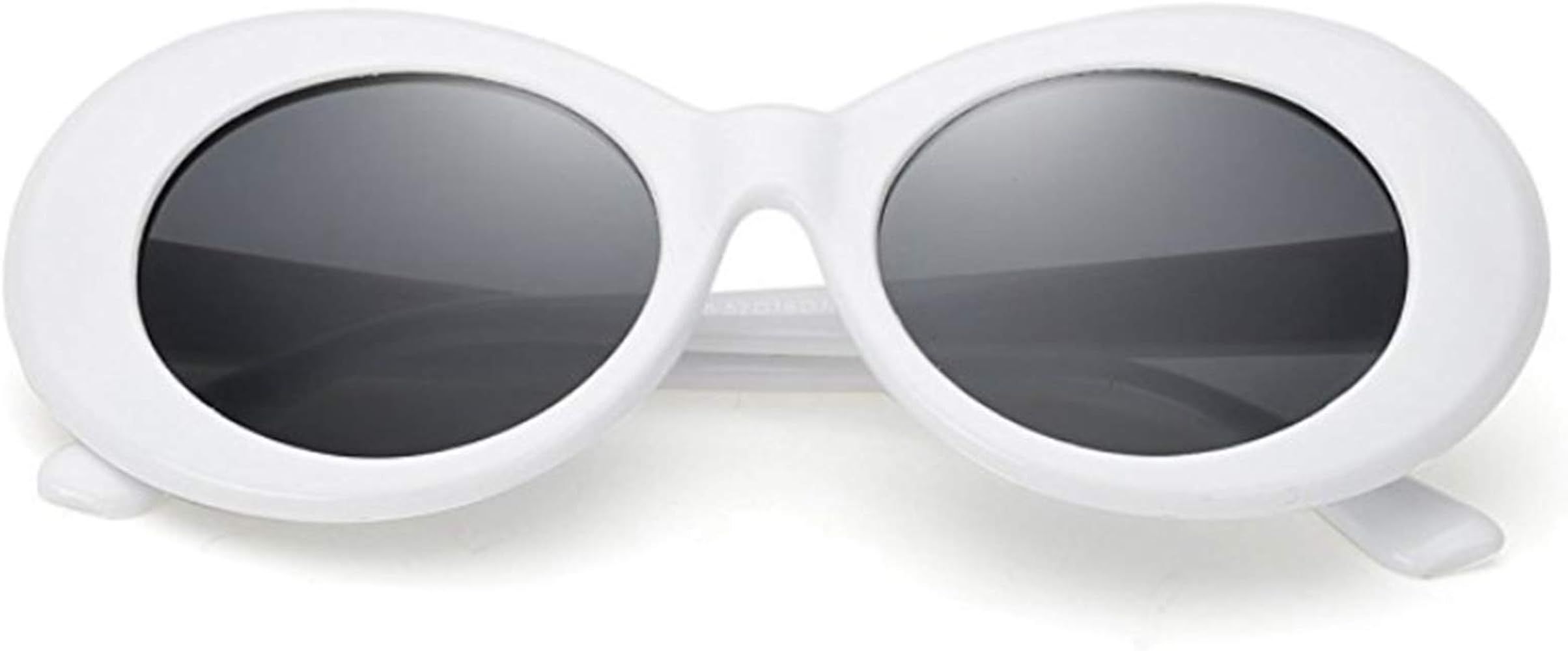FOURCHEN Clout Goggles Sunglasses for kids Bold Retro Oval Round Lens | Amazon (US)