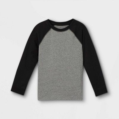 Toddler Boys' Jersey Knit Long Sleeve T-Shirt - Cat & Jack™ | Target