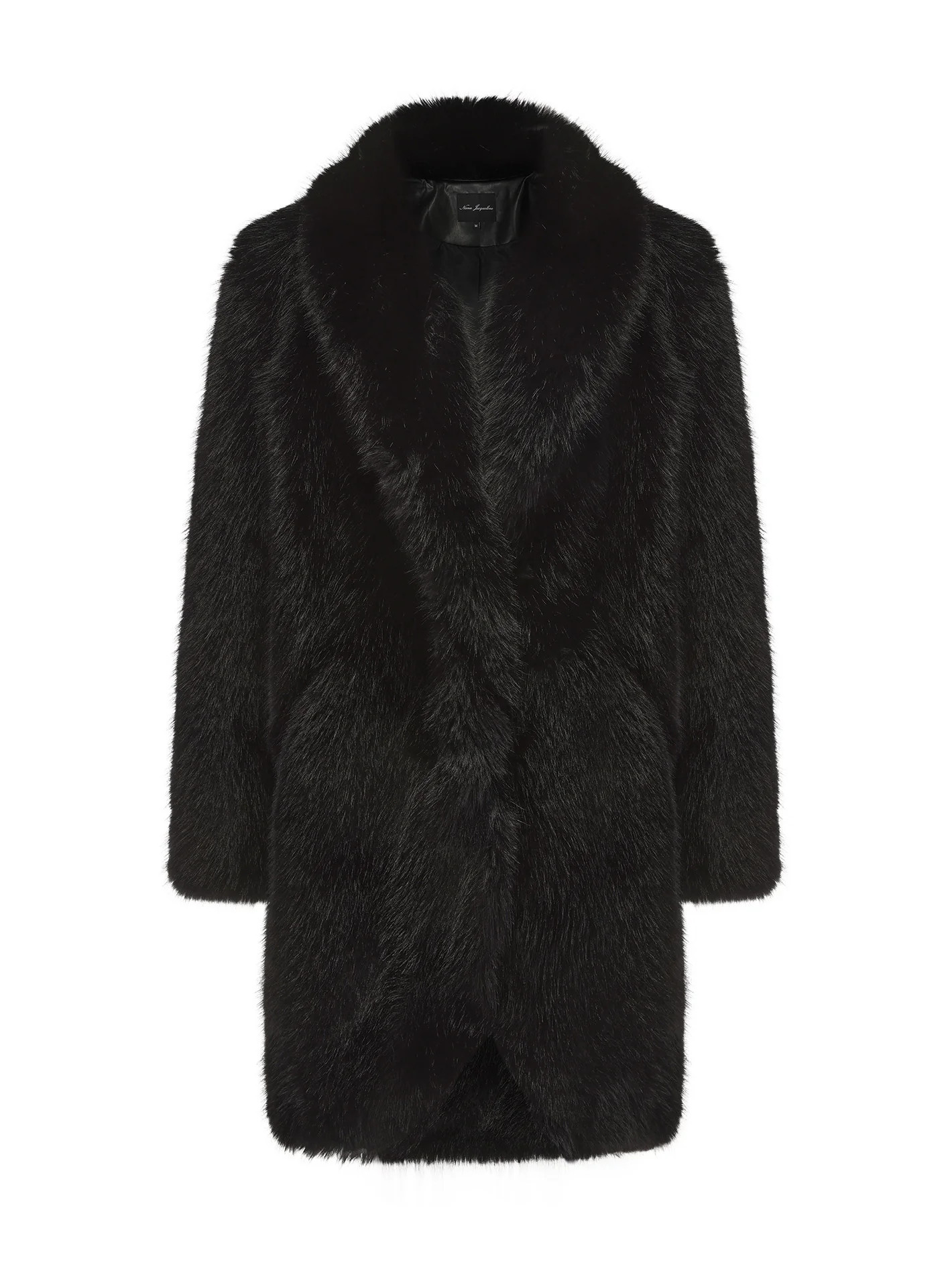 Sofia Fur Coat (Black) | Nana Jacqueline