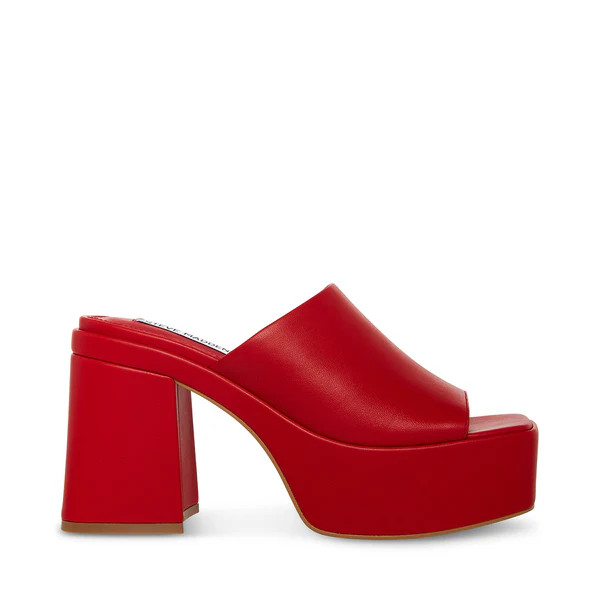 CAPRIA RED LEATHER | Steve Madden (US)