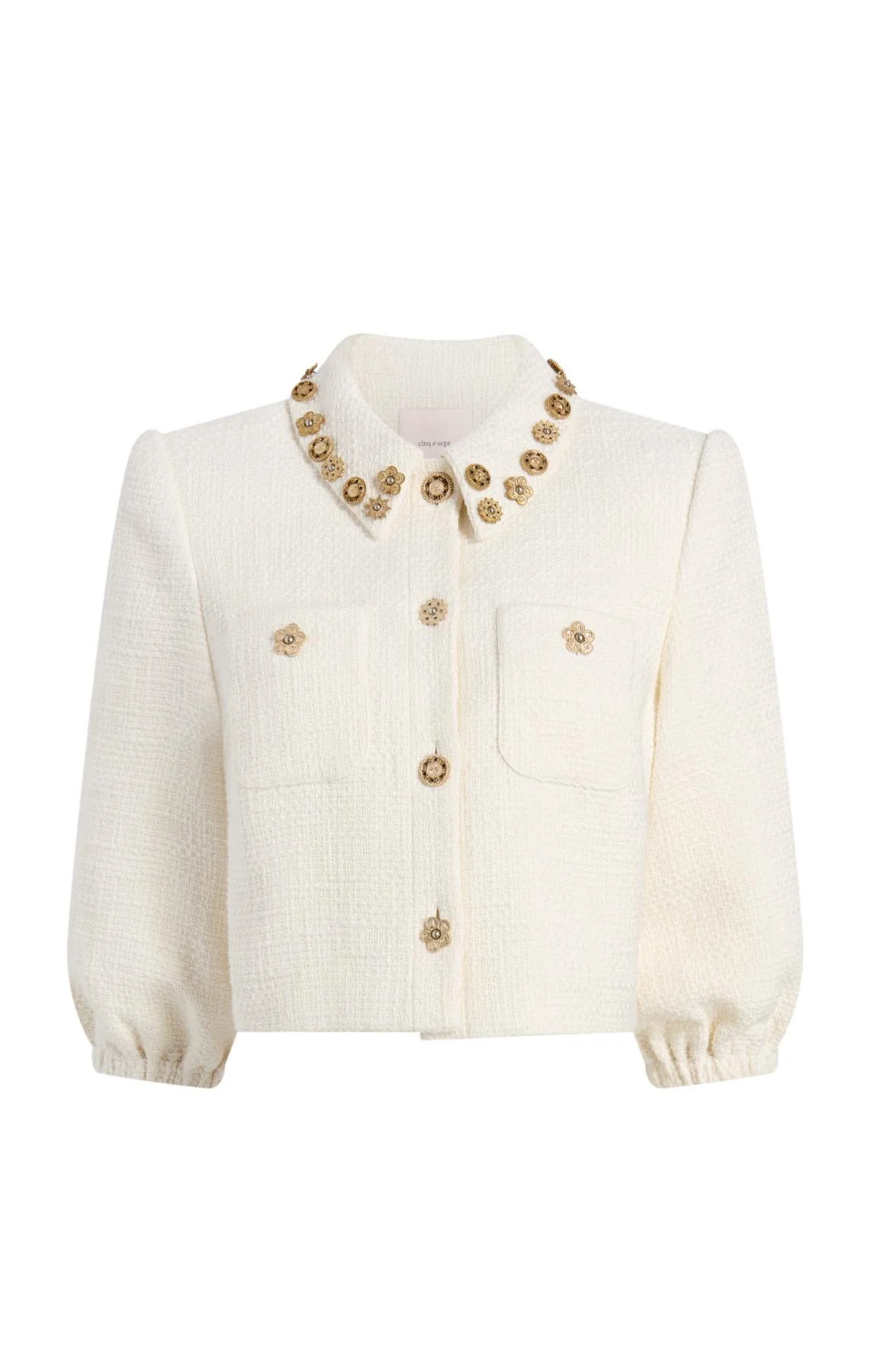 Ansey Jacket S / Gardenia | Cinq à Sept